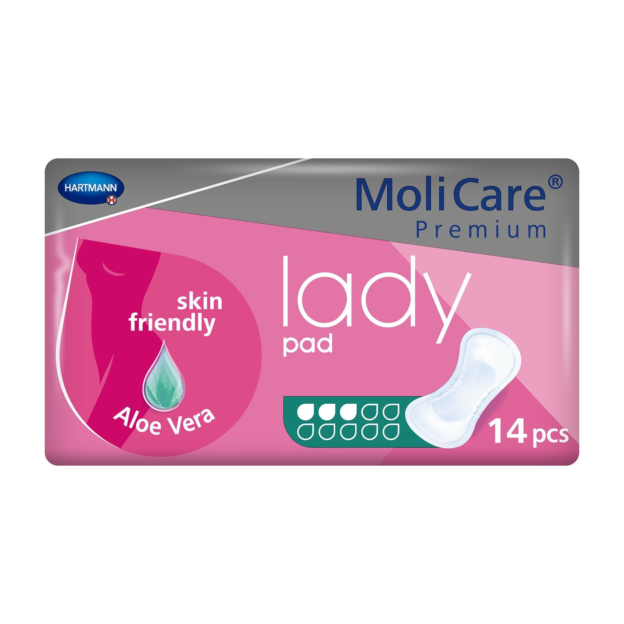 MoliCare® Premium Lady 3 Drop Absorbency Bladder Control Pads 168644