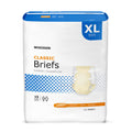 McKesson Classic Light Absorbency Incontinence Brief, Extra Large BRBRXL