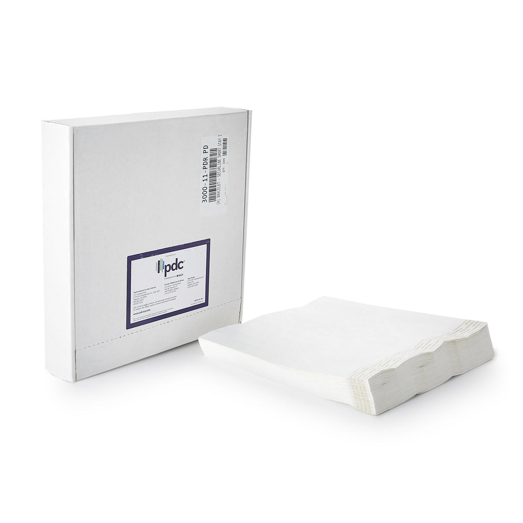 ShortStay® Identification Band, 12 – 13 Inch, White 3000-11-PDR
