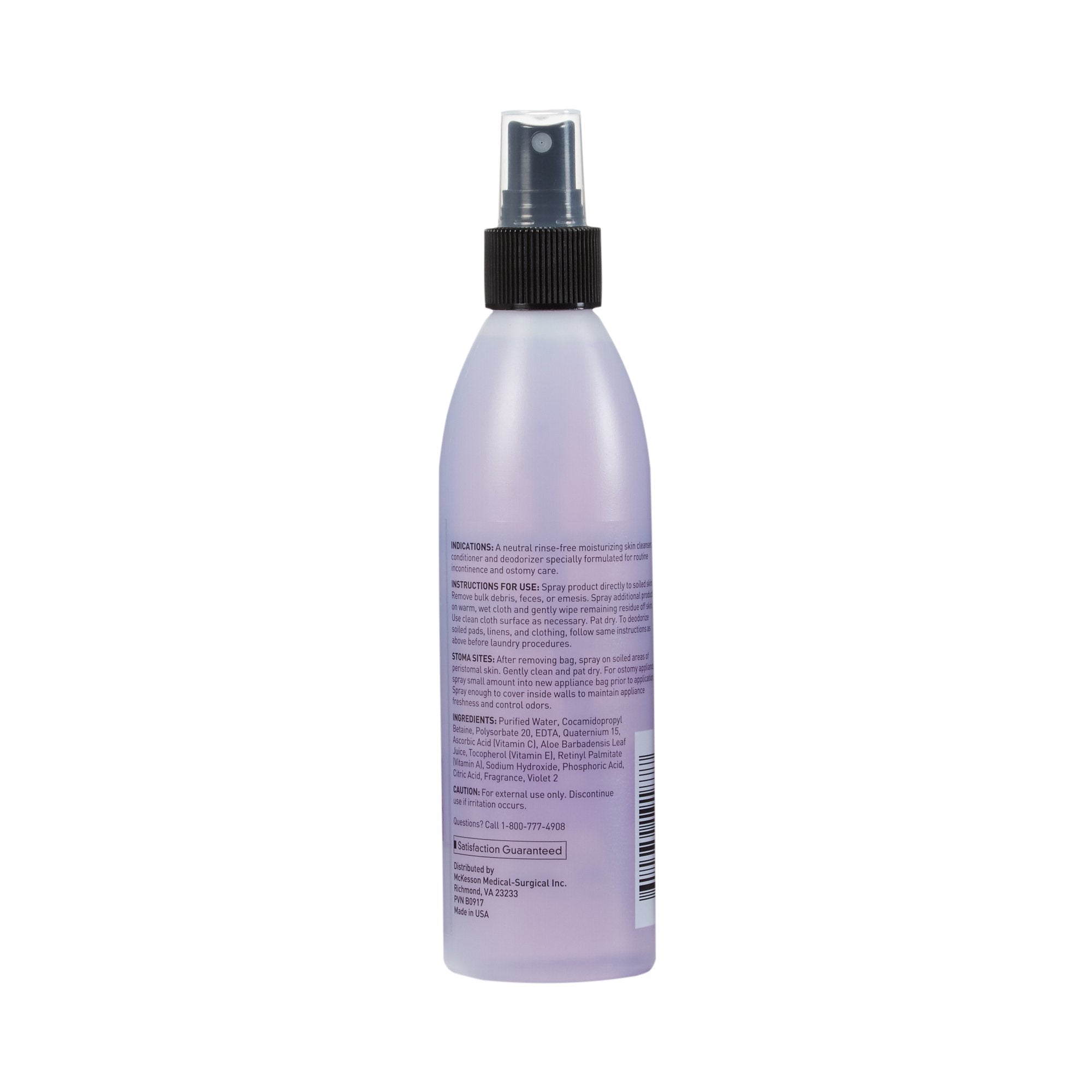 McKesson Rinse-Free Perineal Wash, Fresh Scent, 8 oz. 53-28013-8