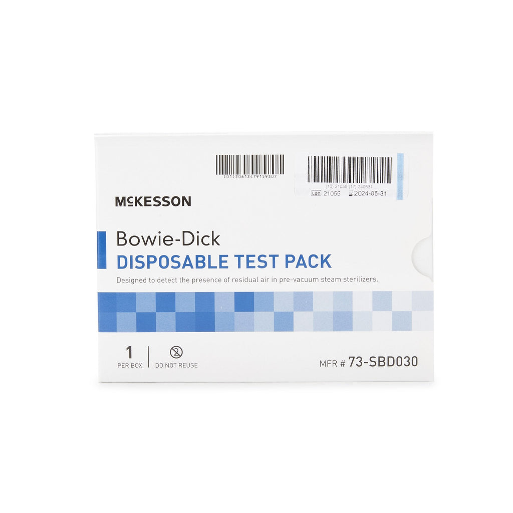 McKesson Sterilization Bowie-Dick Test Pack 73-SBD030