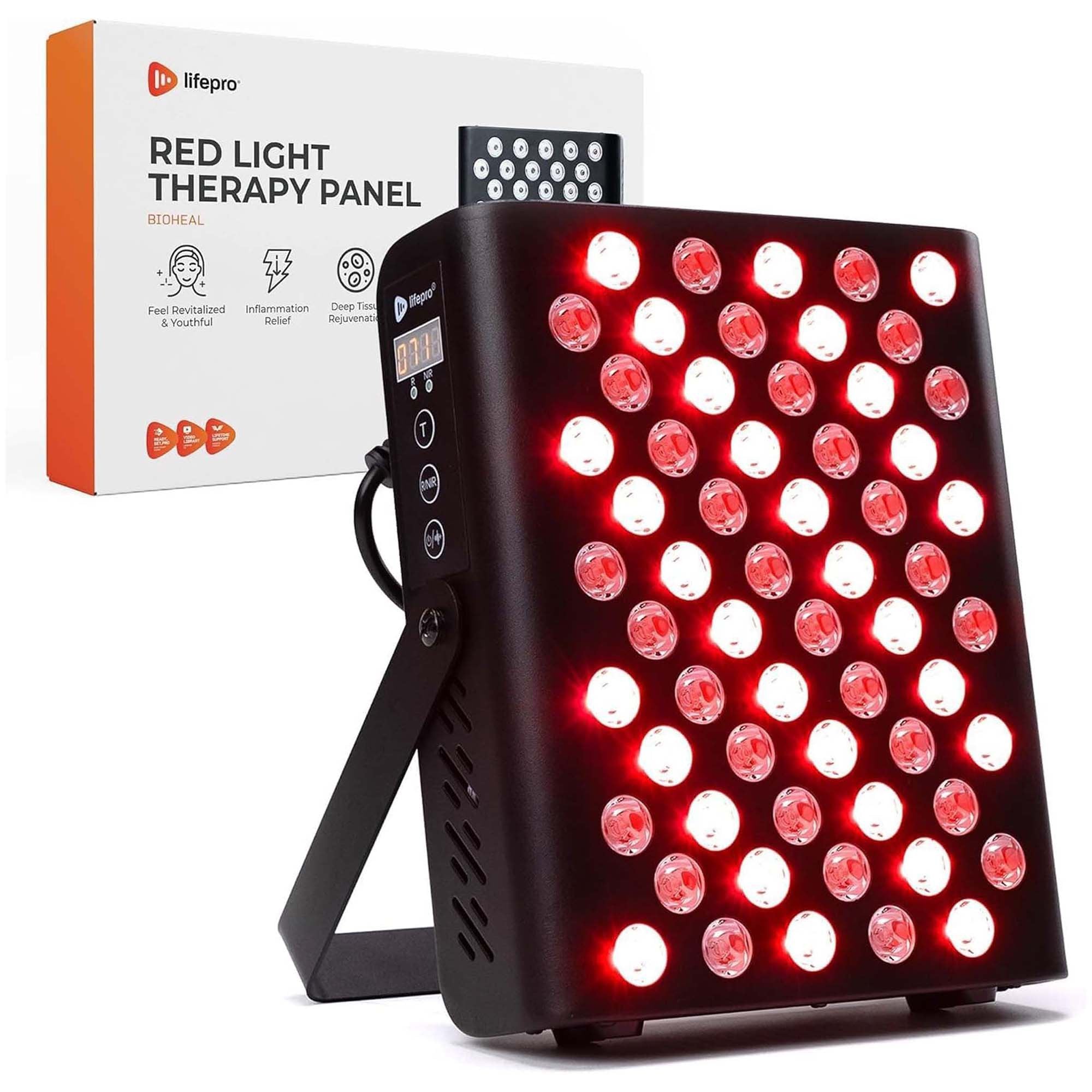 Light Therapy BioHeal 4 X 11-4/5 X 17-2/5 Inch LP-BIOHL-BLK-RTL