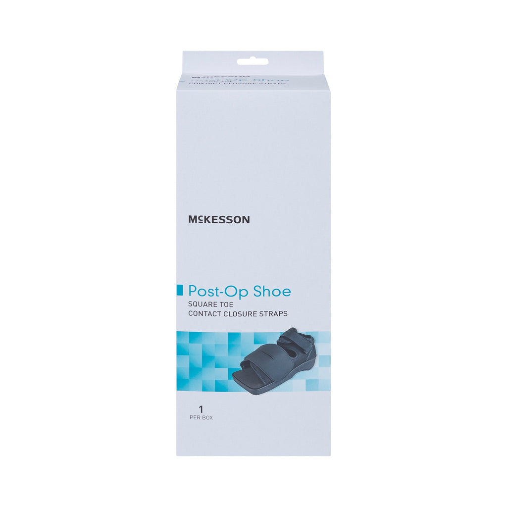 McKesson Square Toe Post-Op Shoe, Large 155-79-81237