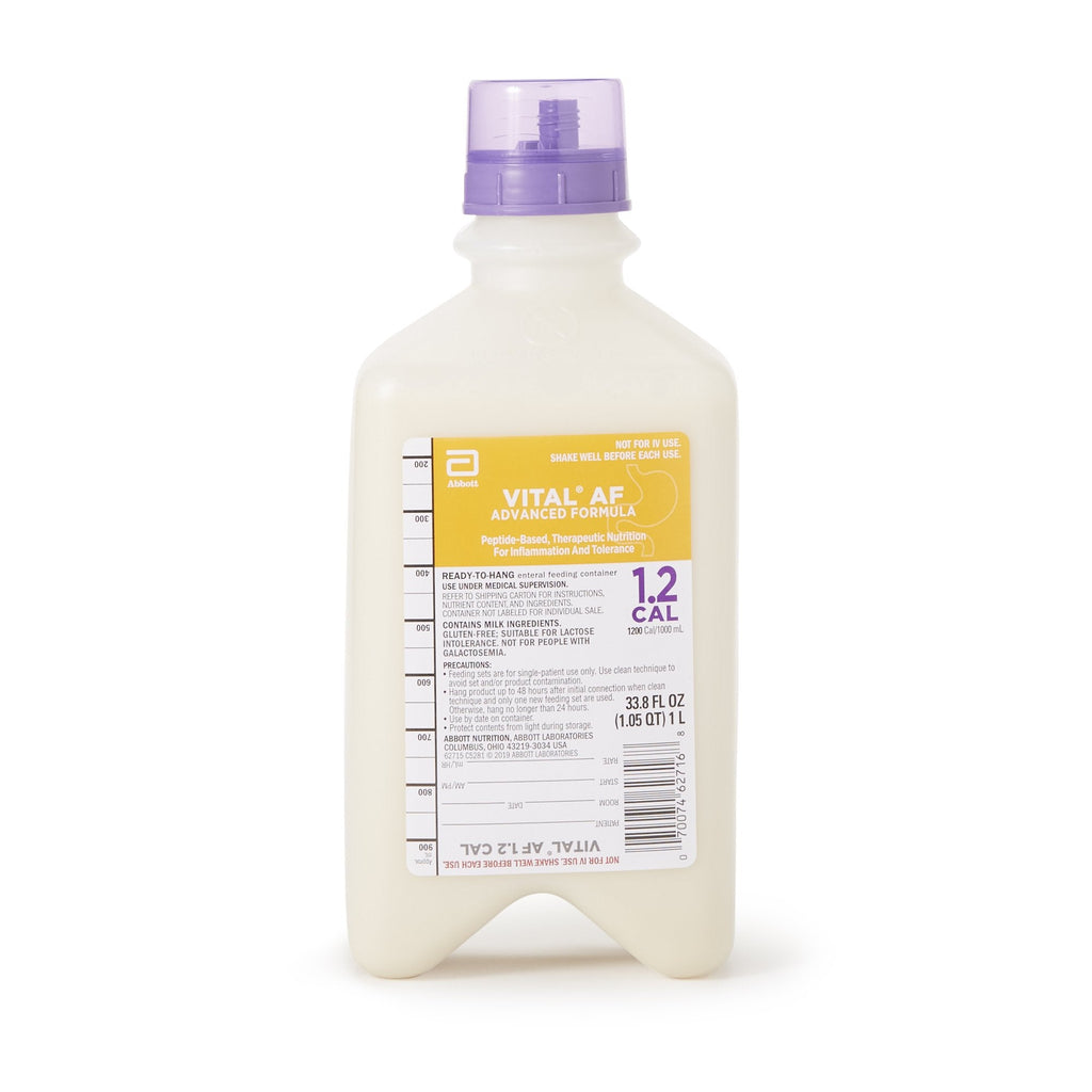 Vital® AF 1.2 Cal Vanilla Tube Feeding Formula, 33.8 oz. Ready to Hang Carton 62715