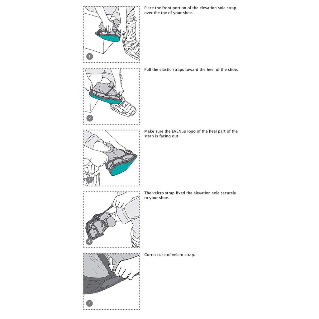 Evenup Shoe Leveler, Large 43-2092