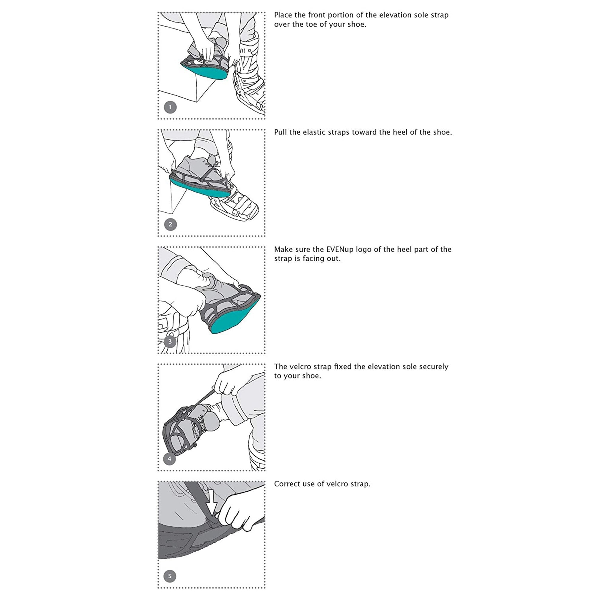 Evenup Shoe Leveler, Large 43-2092