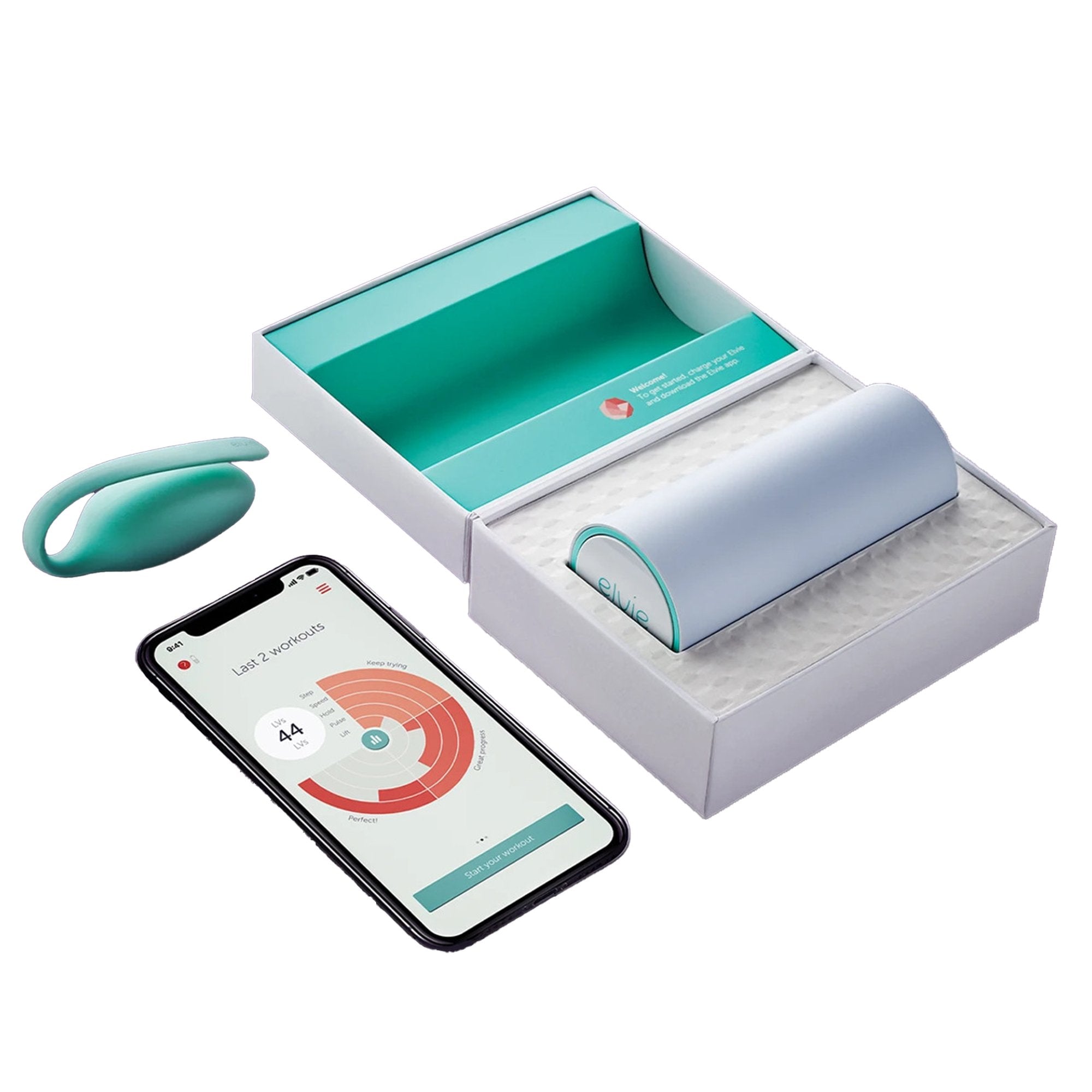 Pelvic Floor Trainier and APP Elvie Trainer EL01-01B