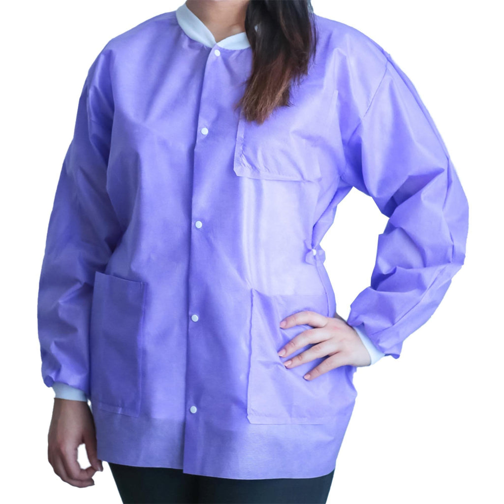 FitMe™ Lab Jacket, Lavender, Medium UGJ-6504-M