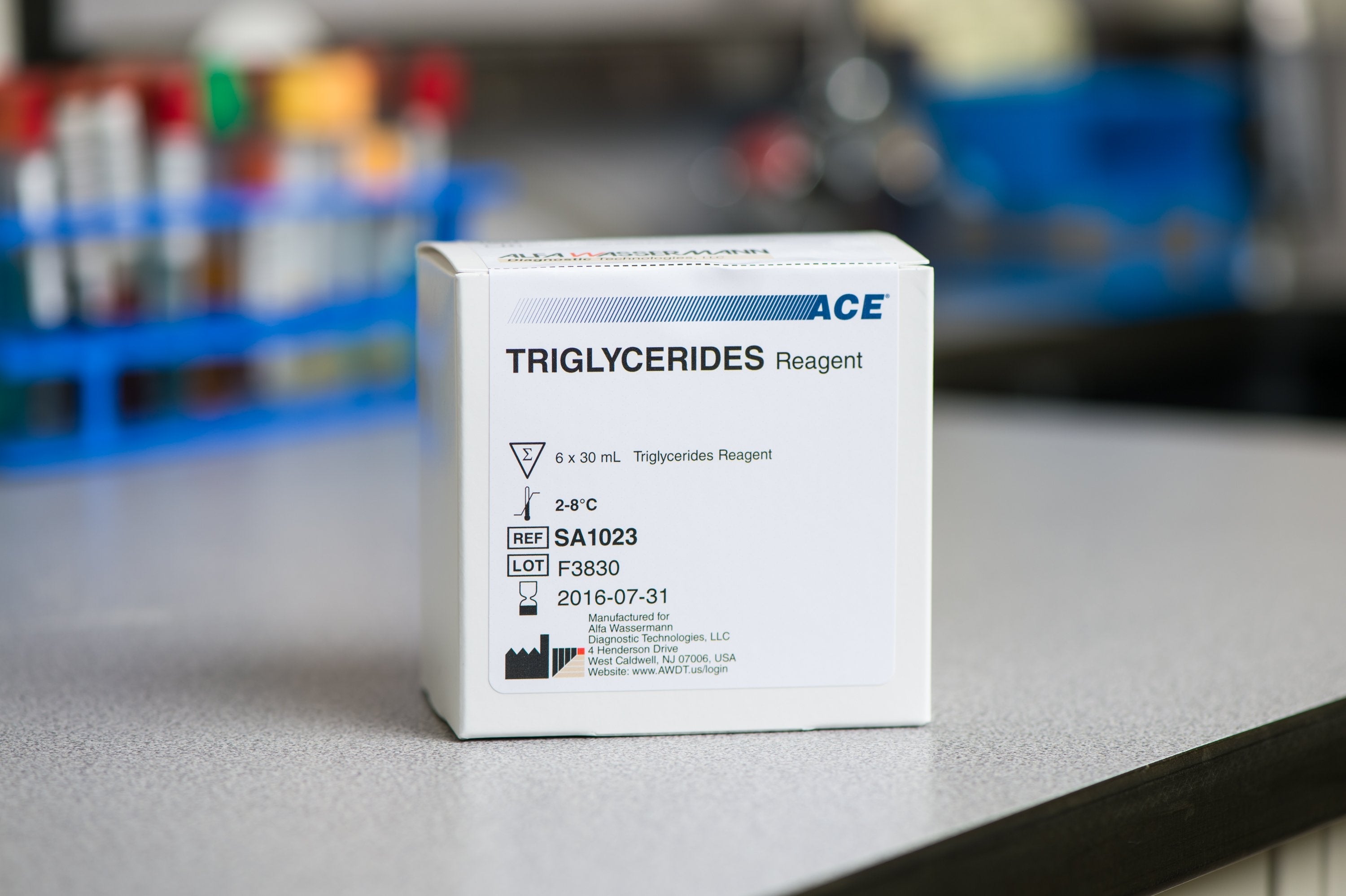 Ace® General Chemistry Reagent, Triglycerides test SA1023