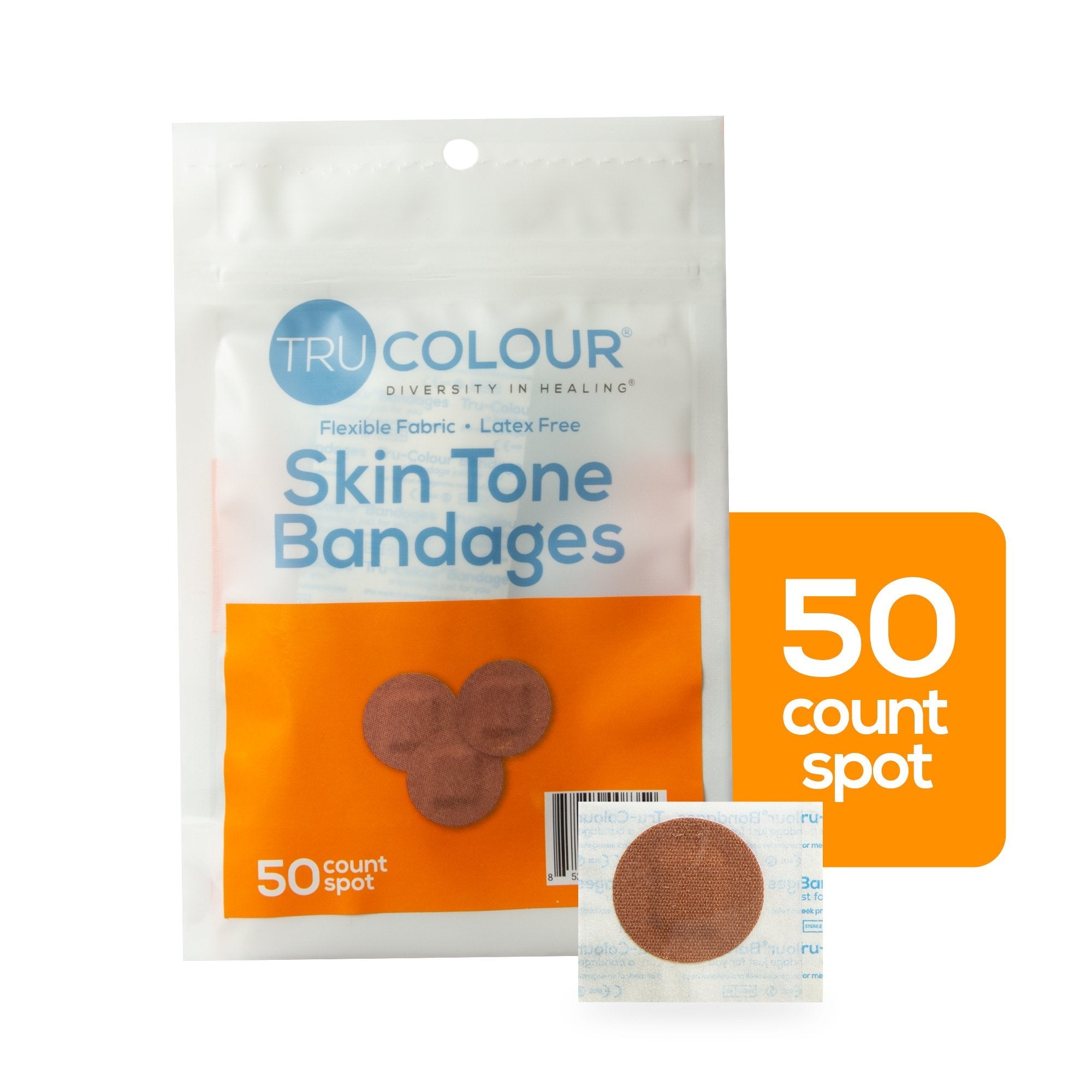 TruColour® Brown Adhesive Strip, Spot TCB-NDOT