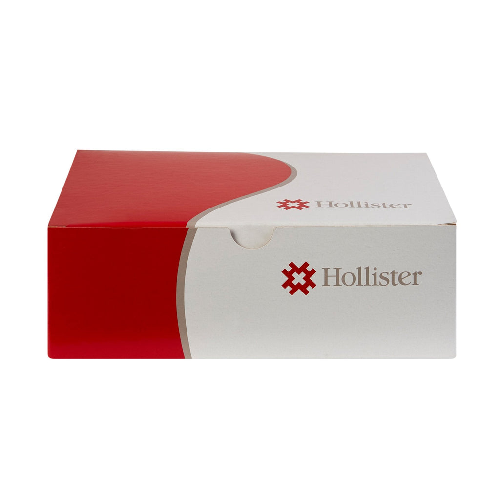 New Image™ 18013 2-Piece Ultra Clear Ostomy Pouch, Pre-cut to Fit 57 mm, Red 18013