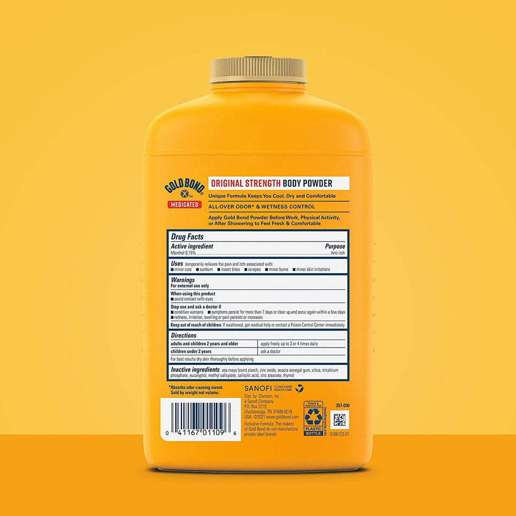 Gold Bond® Original Strength Medicated Body Powder 04116701109
