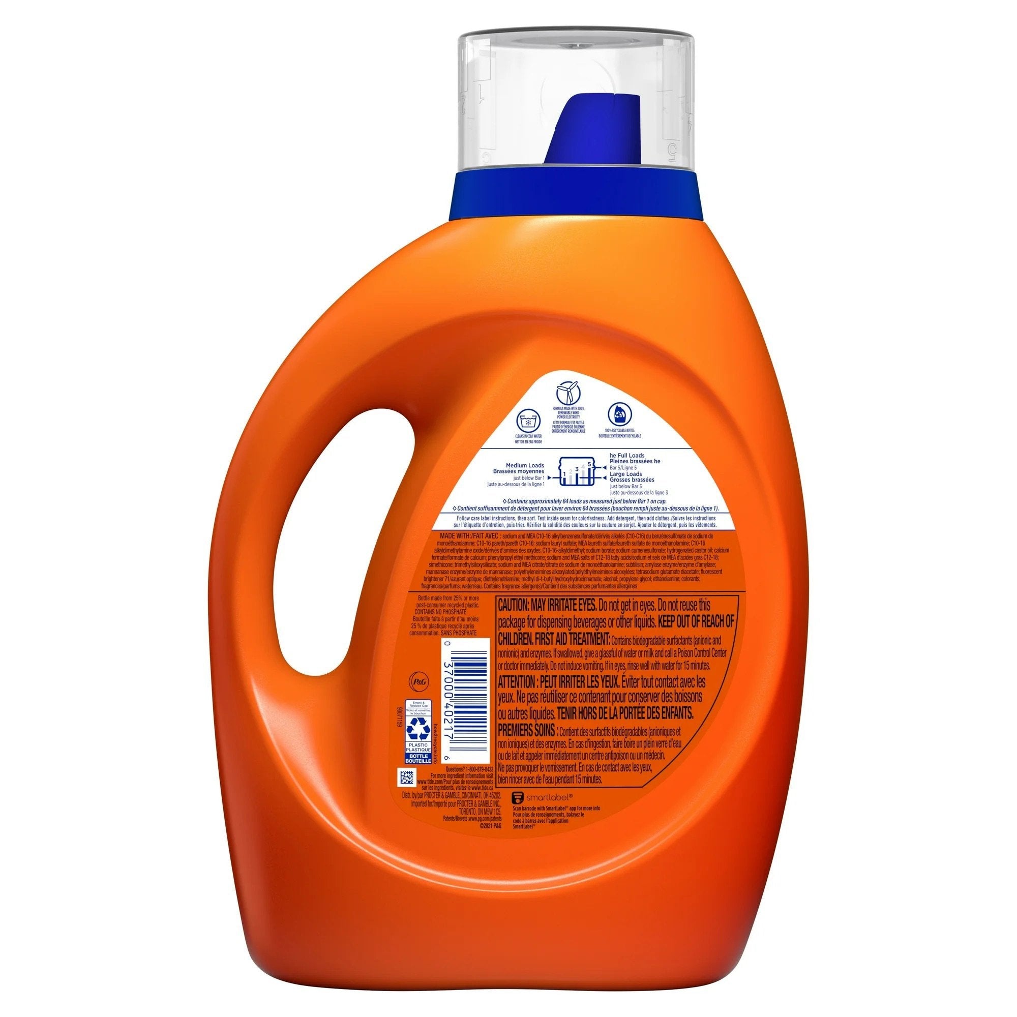 Tide® HE Original Laundry Detergent, 92oz. PGC12110CT