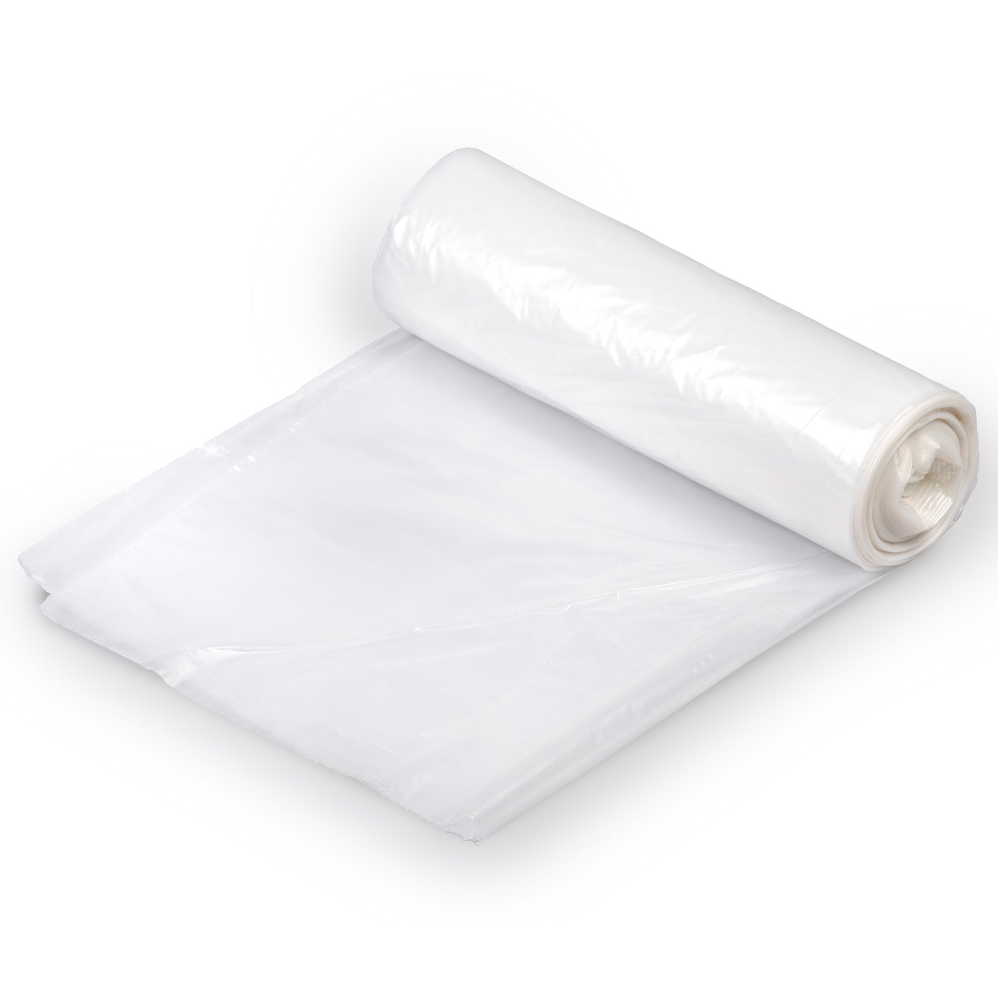Colonial Bag Heavy Duty Trash Bag, Clear, 10 gal. CRC23H