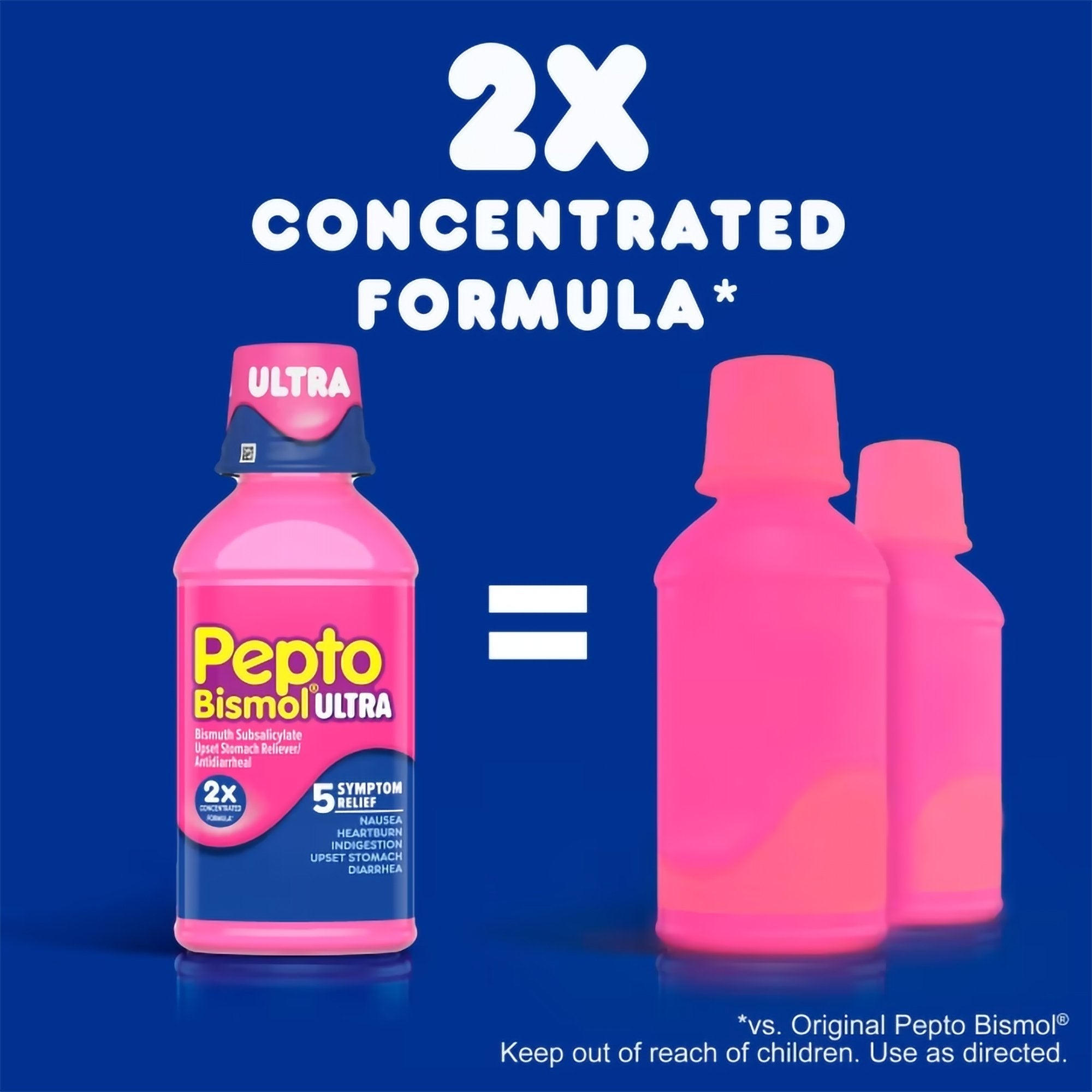 Pepto Bismol® Ultra Bismuth Subsalicylate Anti-Diarrheal 37000001902