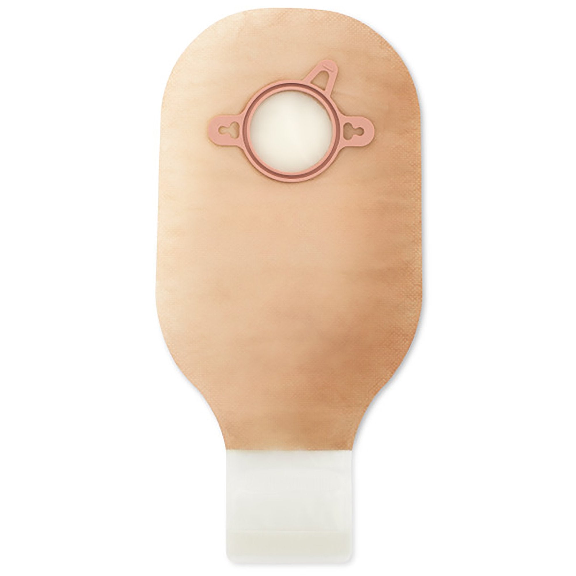 New Image™ Ultra Clear Ostomy Pouch, Pre-cut to Fit 102 mm Stomas, Yellow Match 18006