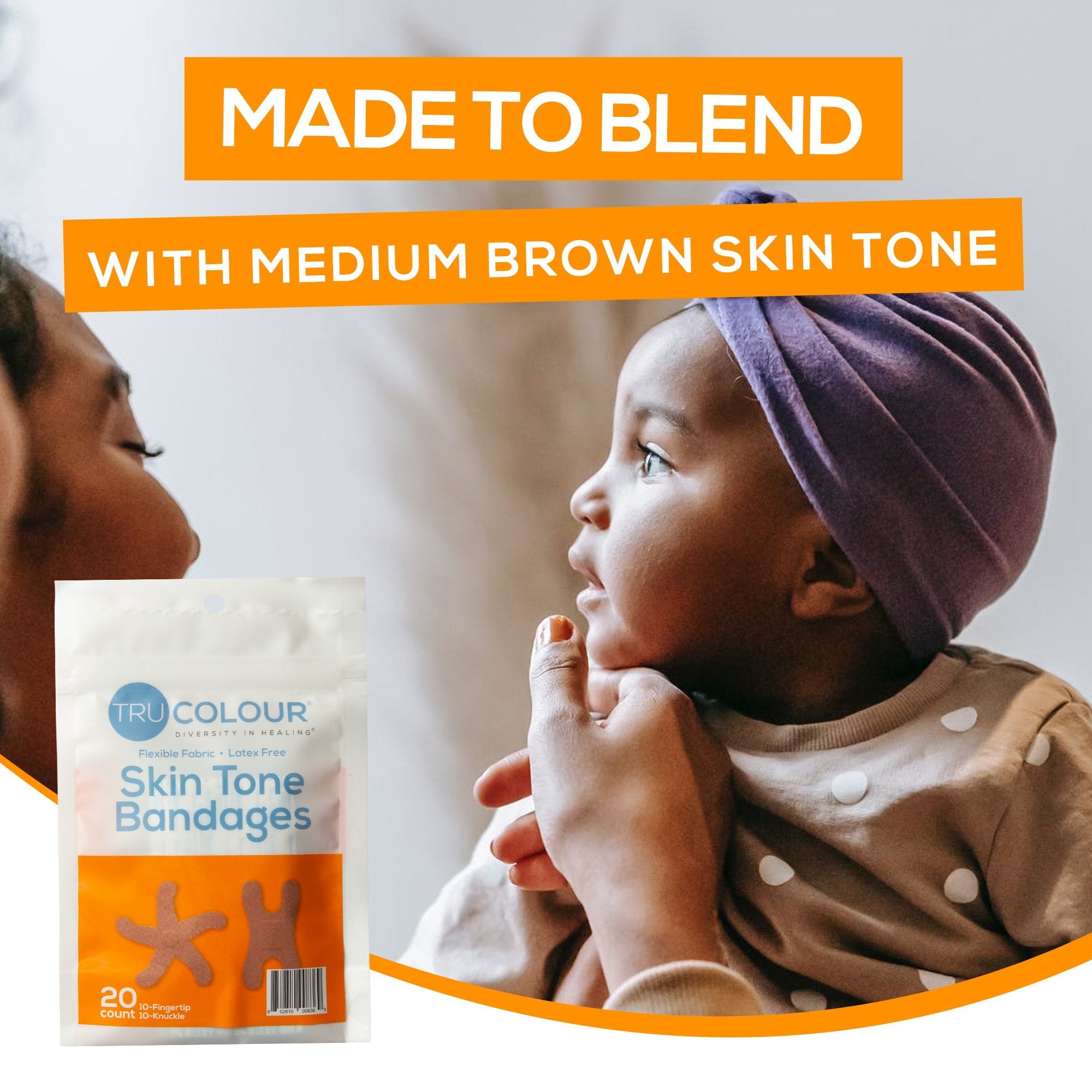 TruColour® Brown Adhesive Strip, Spot TCB-NDOT