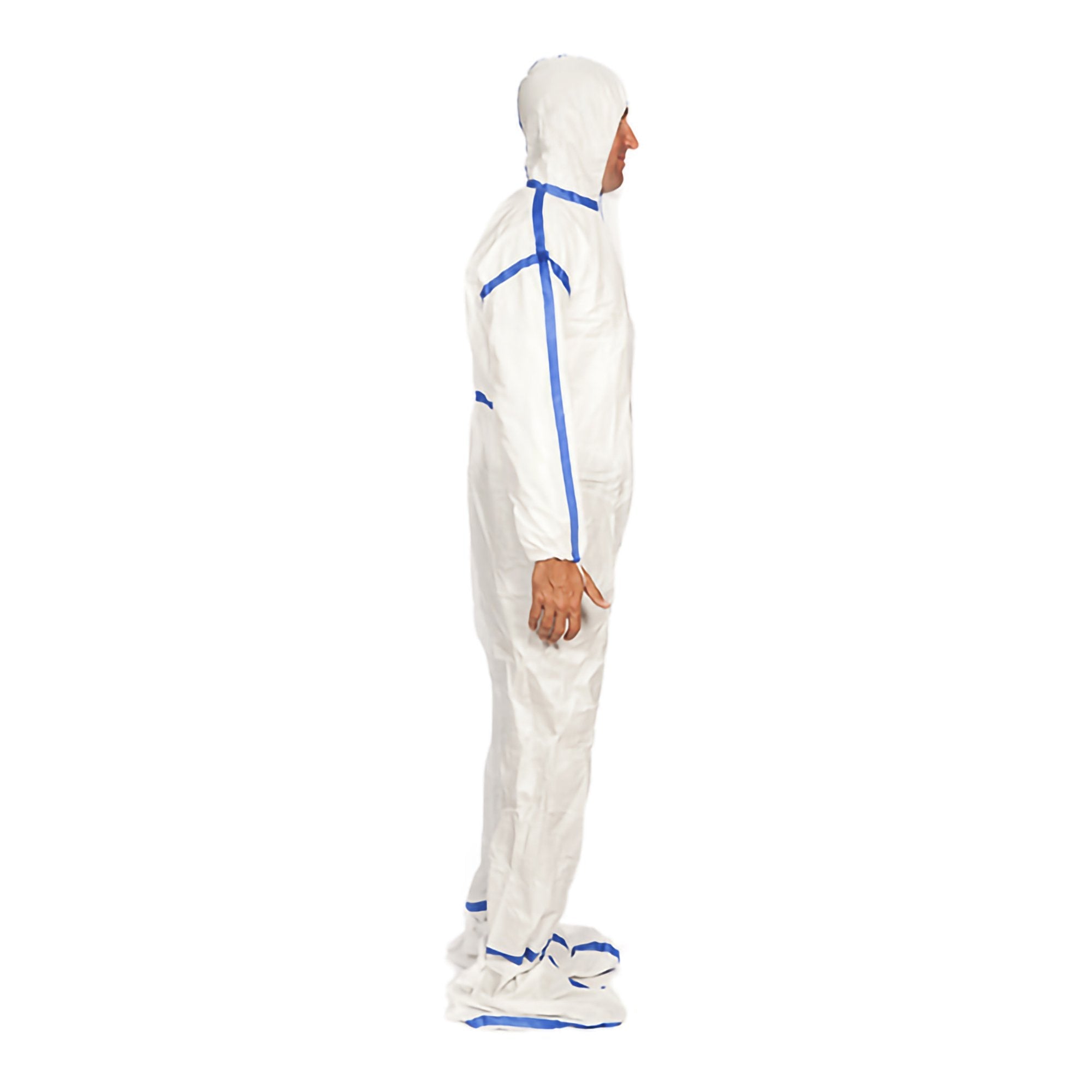 TrueCare Biomedix Cleanroom Coverall with Hood and Boot Covers TCBACV54ST-R