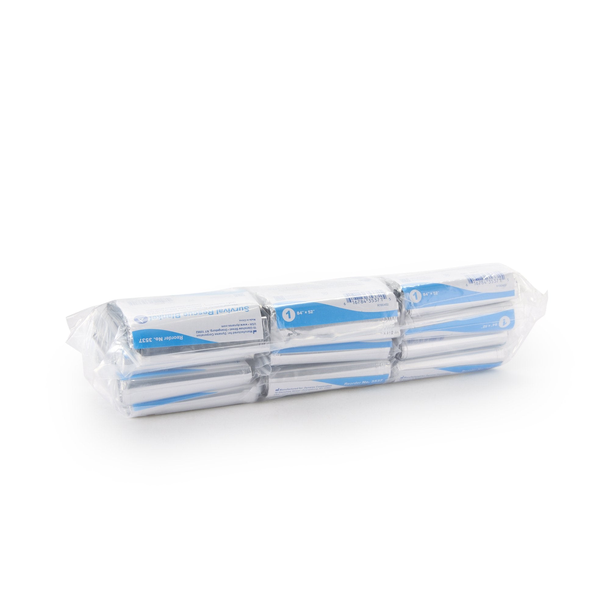 dynarex® Mylar Rescue Blanket, 52 x 84 Inch 3537