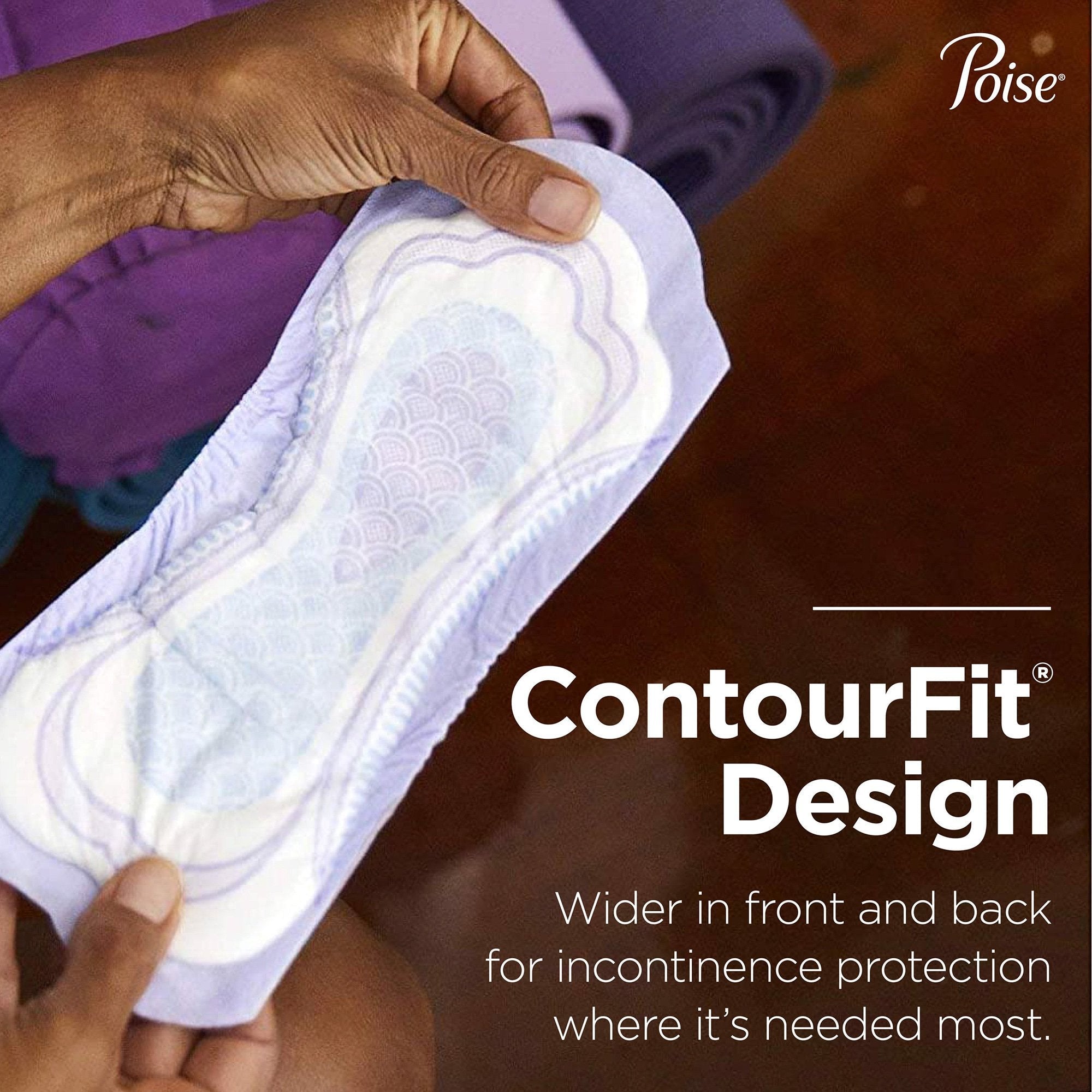 Poise® Maximum Absorbency Bladder Control Pad, Regular Length 47199