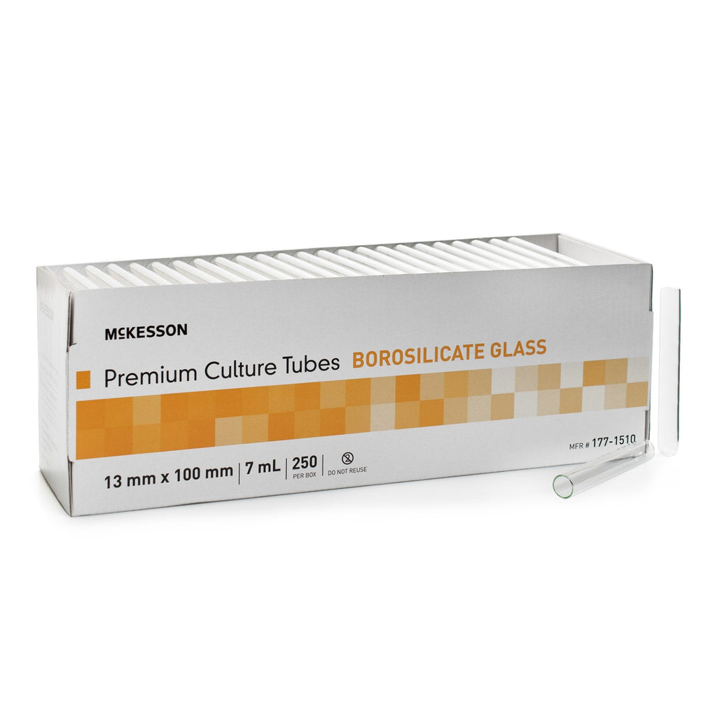 McKesson Round Bottom Test Tube, 7 mL, 13 x 100 mm 177-1510