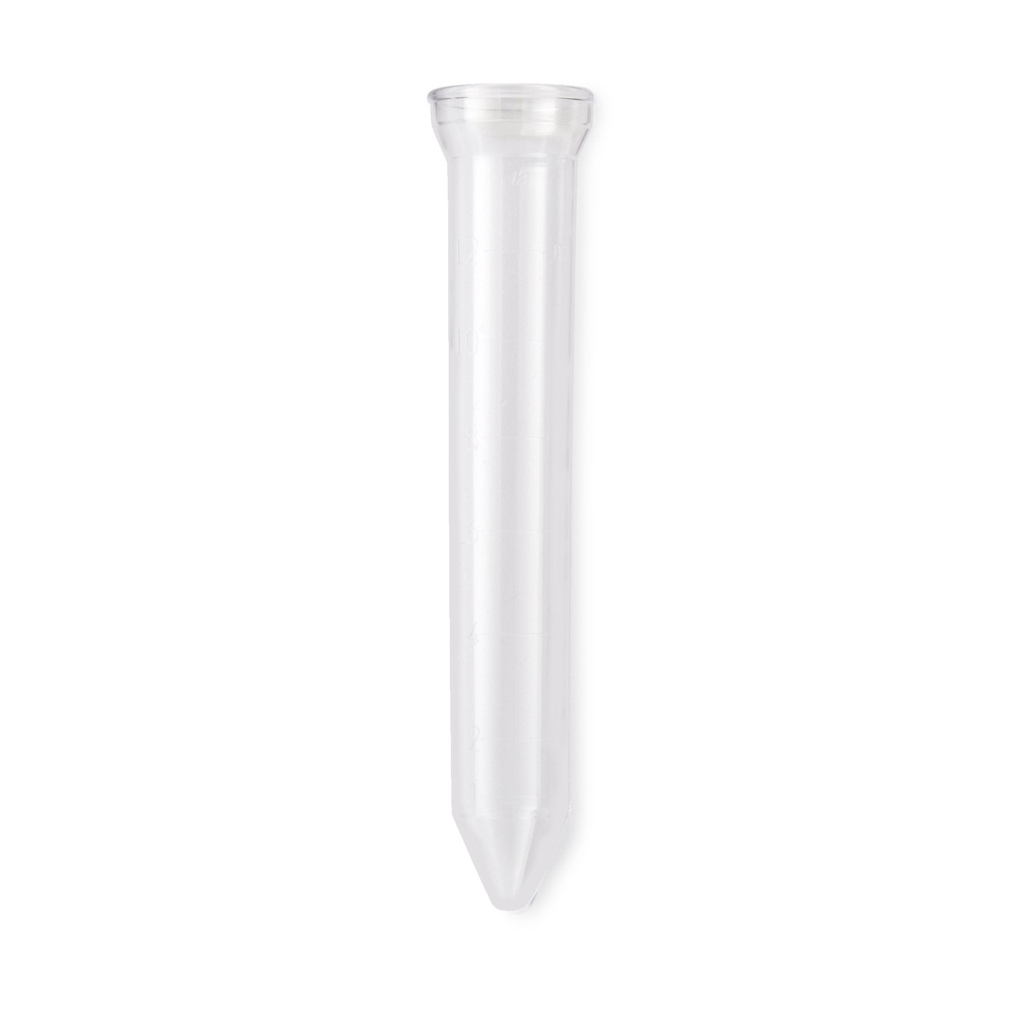 McKesson Conical Bottom Urinalysis Tube, 12 mL, 20 x 115 mm 177-112017