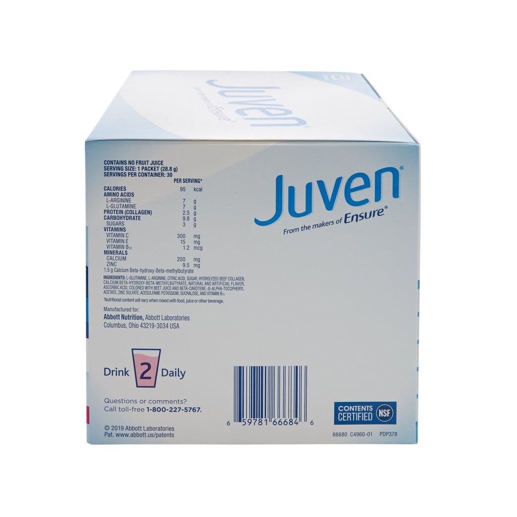 Juven® Fruit Punch Therapeutic Nutrition Powder for Wound Healing 66680