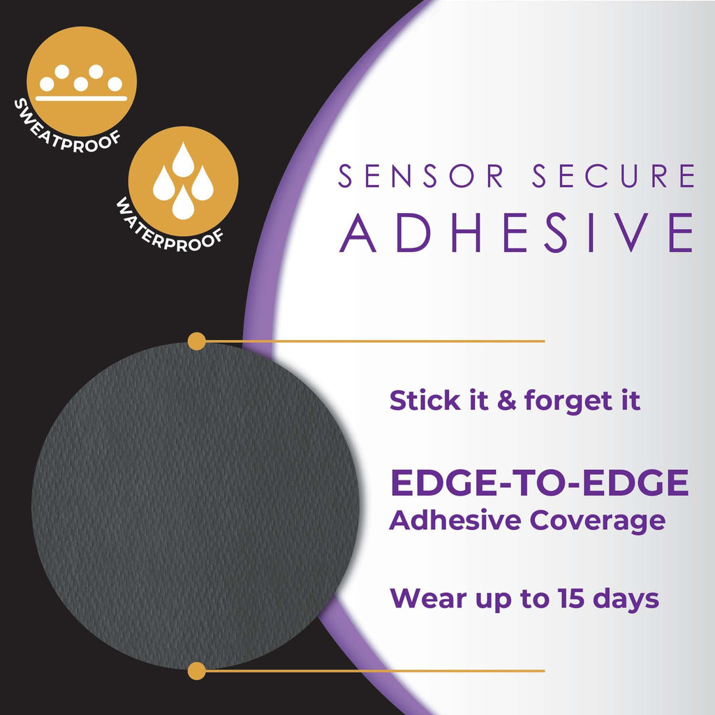 Sensor Overpatch CoverGuard Black For Dexcom G7 Sensor 101-201B
