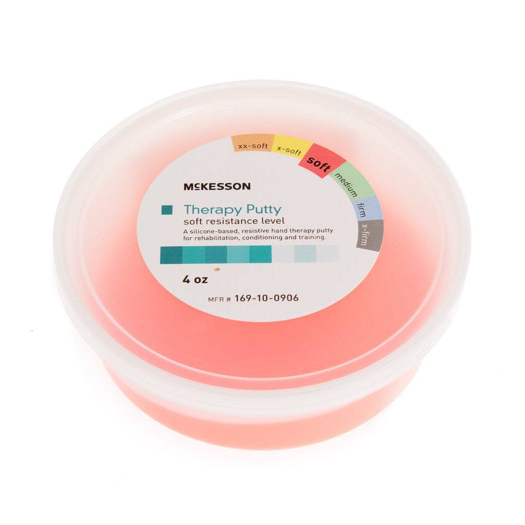 McKesson Therapy Putty, Red, Soft, 4 oz. 169-10-0906
