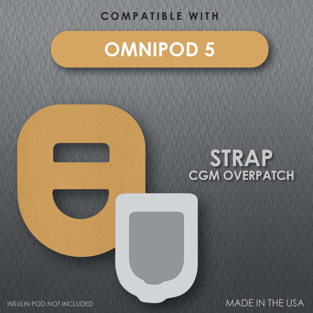 Sensor Overpatch CoverGuard Tan For Omnipod 5 Sensor 101-301T