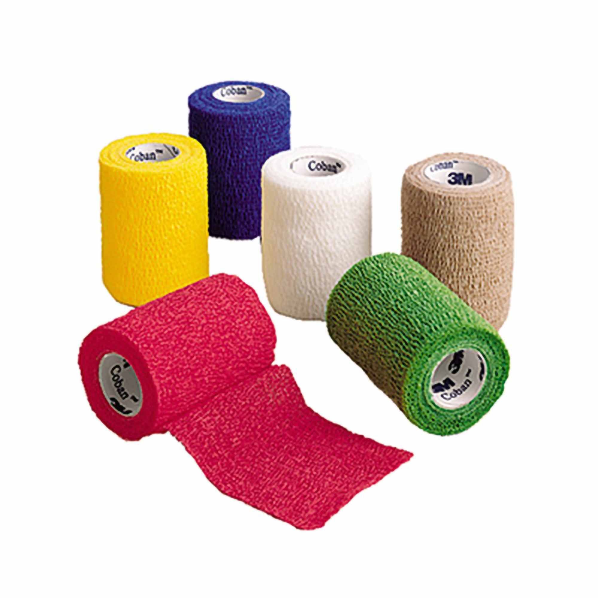 3M™ Coban™ Self-adherent Closure Cohesive Bandage, 3 Inch x 5 Yard 1583R