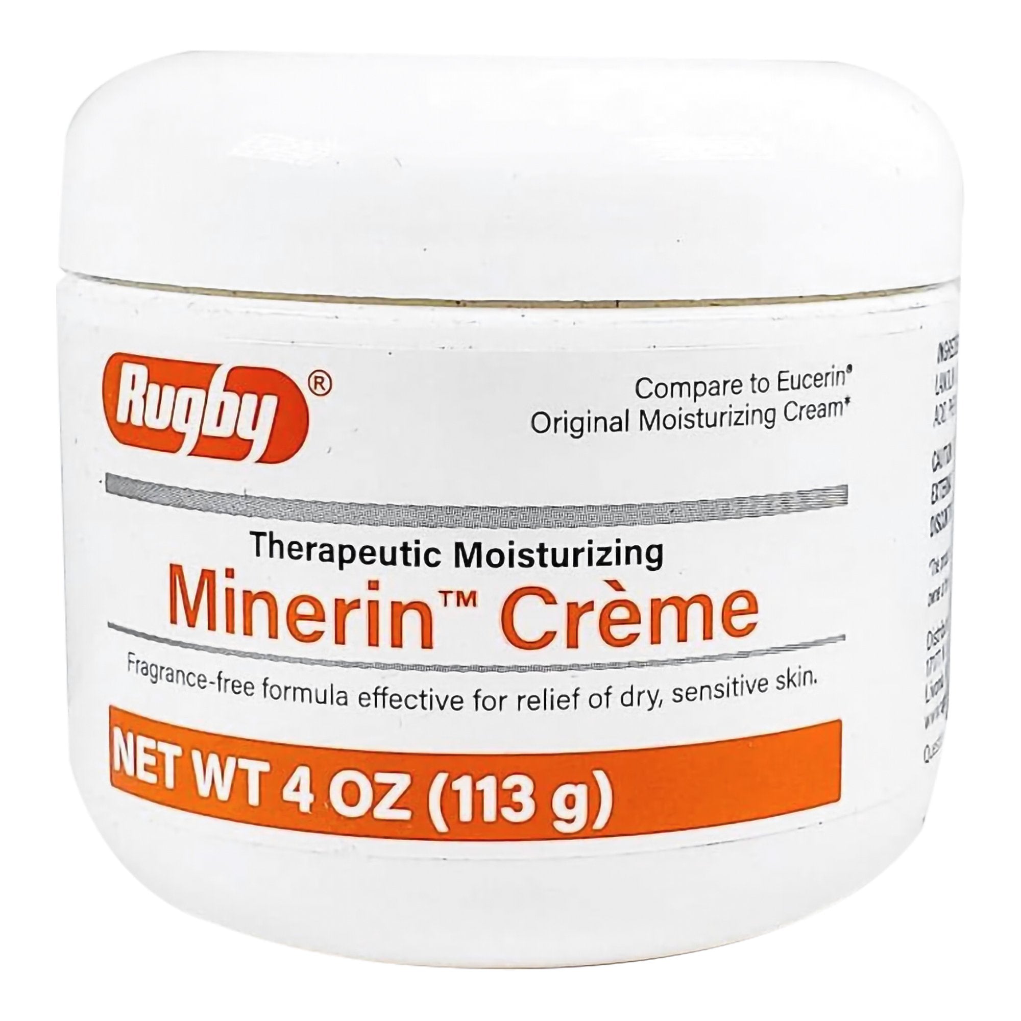 Hand and Body Moisturizer Minerin® 4 oz. Bottle Unscented Cream 80681015500
