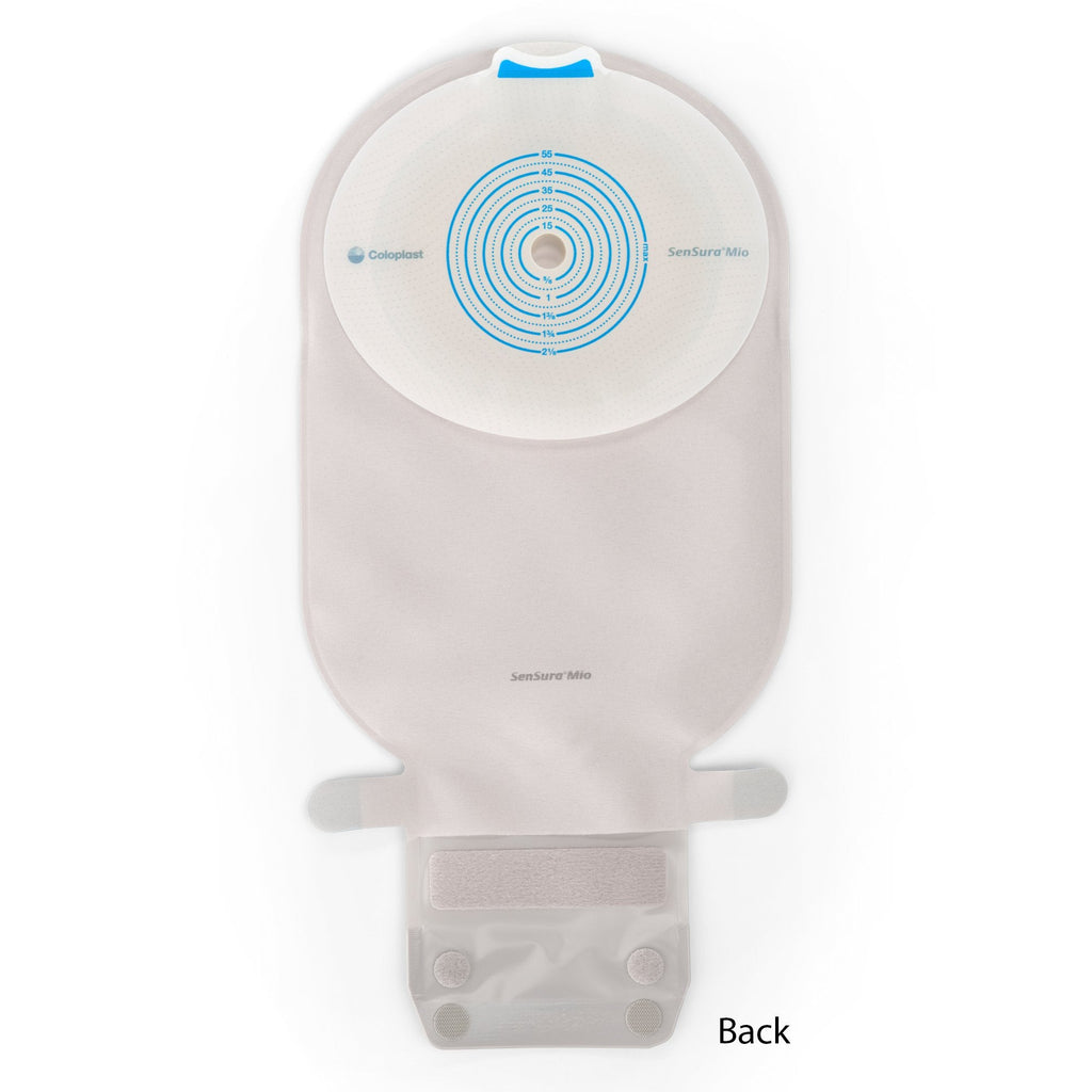 SenSura® Mio Flat 1-Piece Opaque Ostomy Pouch, Trim to fit 10 – 55 mm Stomas 10471