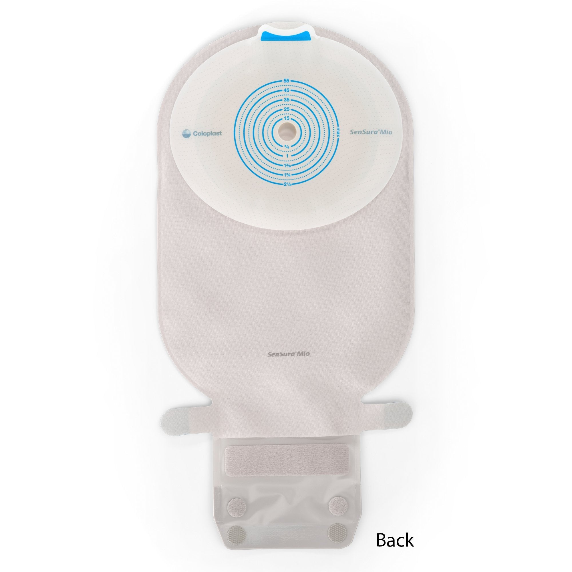 SenSura® Mio Flat 1-Piece Opaque Ostomy Pouch, Trim to fit 10 – 55 mm Stomas 10471