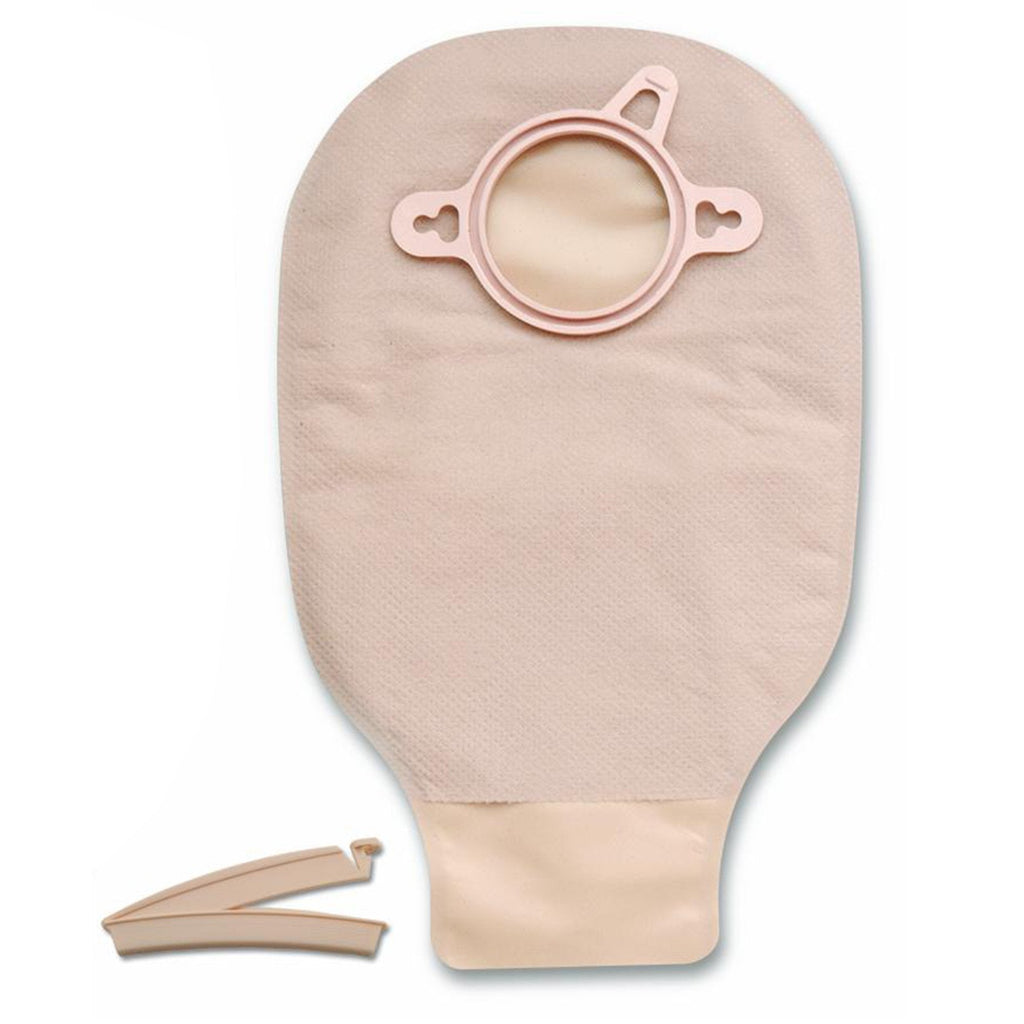 New Image™ 18203 Beige Colostomy Pouch, Pre-cut to Fit 57 mm Stomas, Red Match 18203