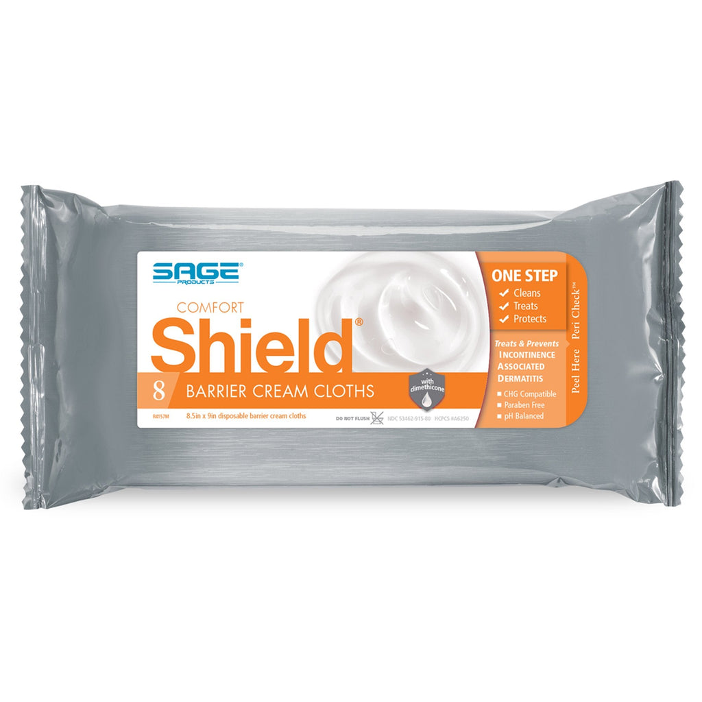 Shield® Barrier Cream Cloths, Soft Pack 7905