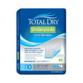 TotalDry™ Incontinence Underpads, Heavy Absorbency, Blue, 30 x 30 Inch SP113010