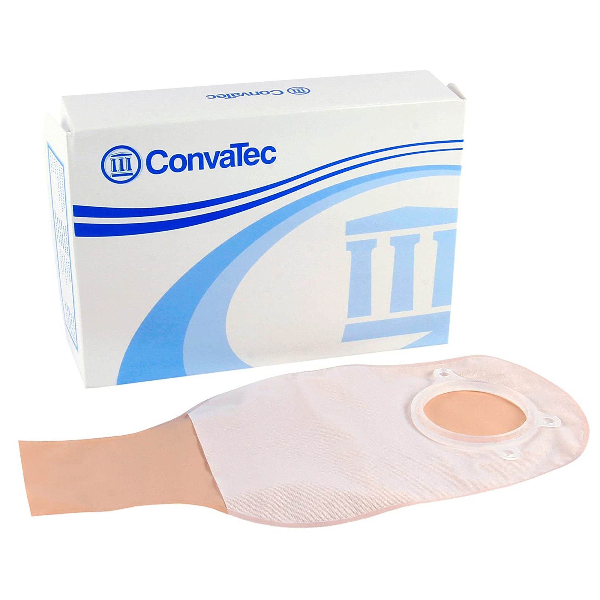 Sur-Fit Natura® Opaque Colostomy Pouch, 12-Inch Length, 2¼ Inch Flange 401935