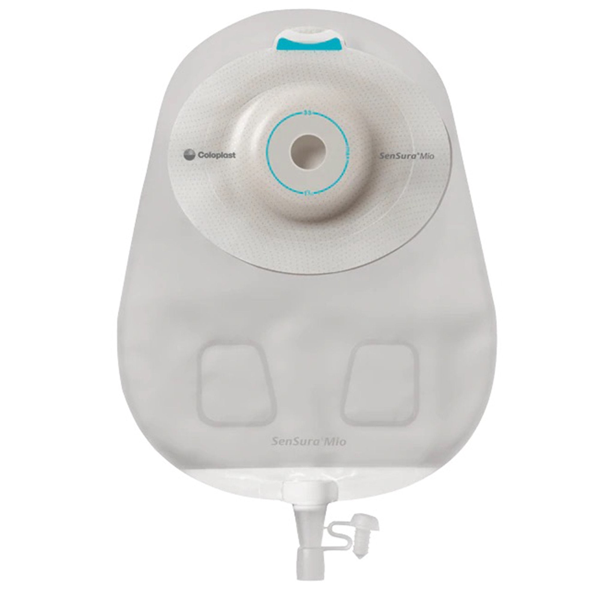 SenSura® Mio Convex Deep 1-Piece Transparent Urostomy Pouch, 10 – 43 mm Stomas 16867