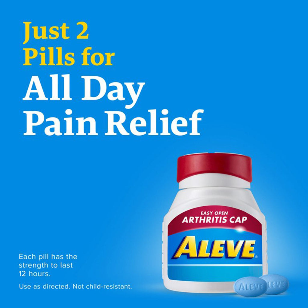 Aleve Caplets with Easy Open Arthritis Cap 00280605001