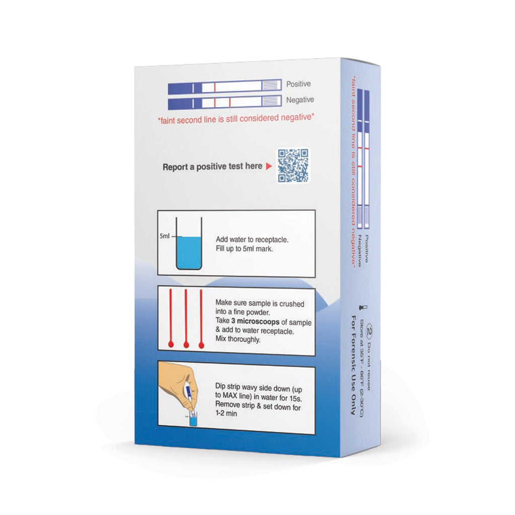 Drug Identification Test Kit HarmReduction Fentanyl 5 Tests FYL - WB1 - 5
