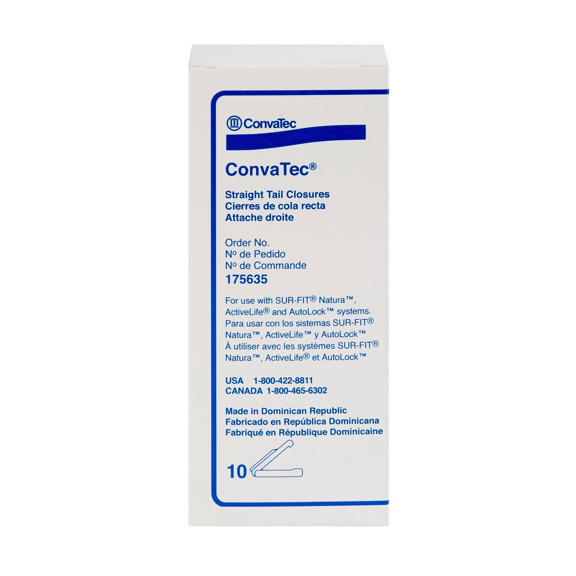ConvaTec® Tail Closure Clamp 175635