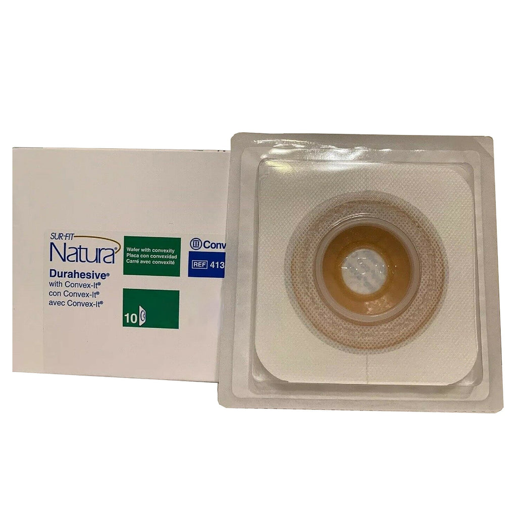 Sur-Fit Natura® Two-Piece Durahesive® Skin Barrier, 45 mm flange; 22 mm stomas 413180