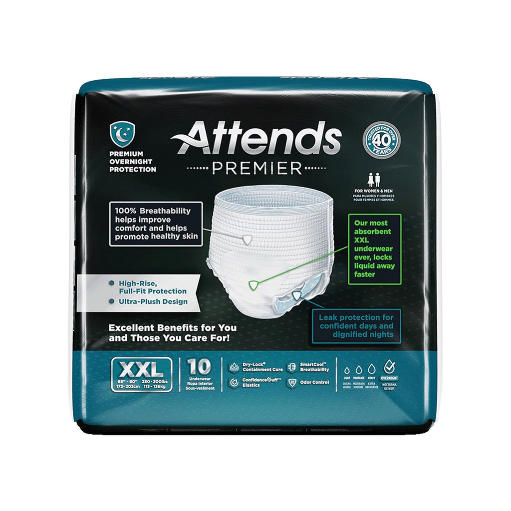 Attends® Premier Absorbent Underwear, 2X Large ALI-UW50