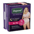 Depend® Night Defense® Women's Absorbent Underwear, X-Large 55154