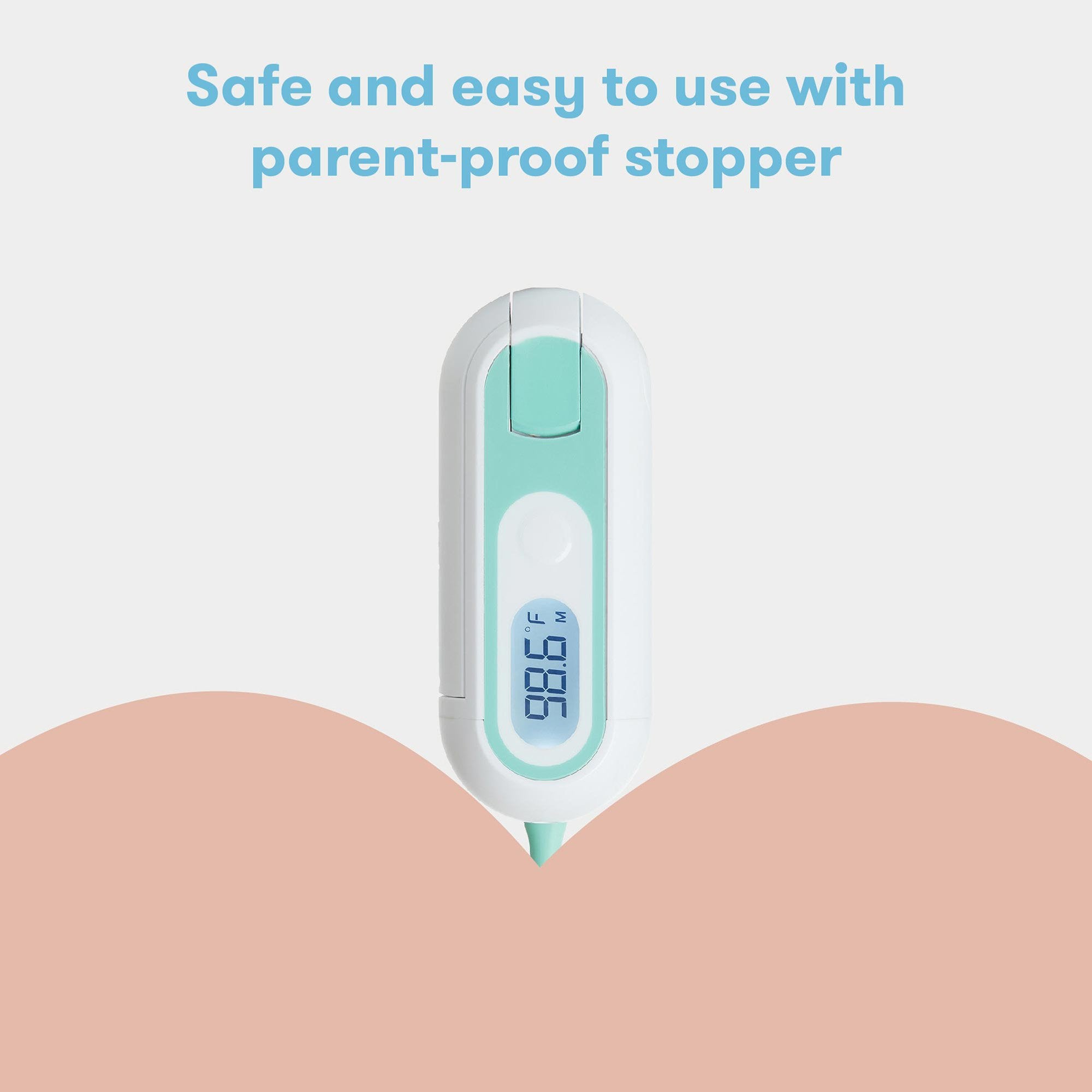 Digital Stick Thermometer Fridabady® Oral / Rectal / Axillary Probe Handheld 100000060