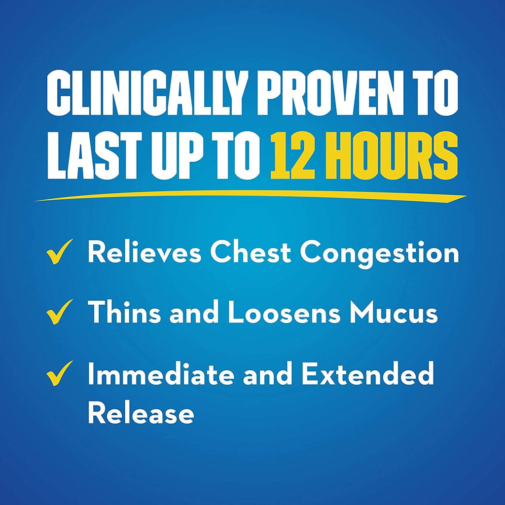 Mucinex® Guaifenesin Cold and Cough Relief 63824000834