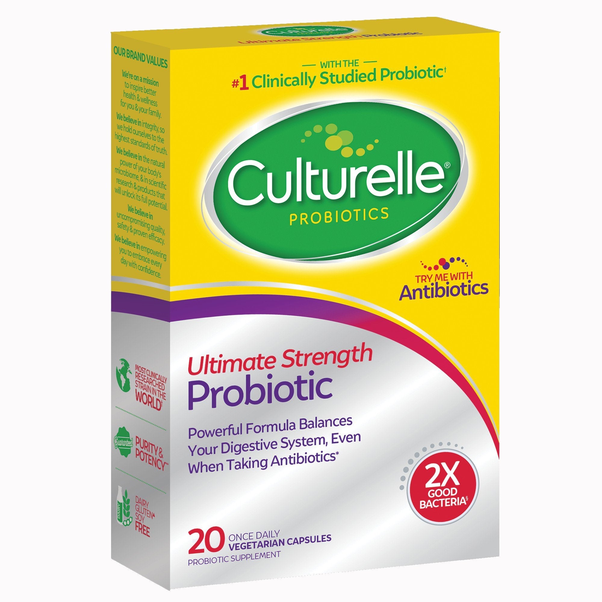 Culturelle® Ultimate Strength Probiotic Capsules 049100400358