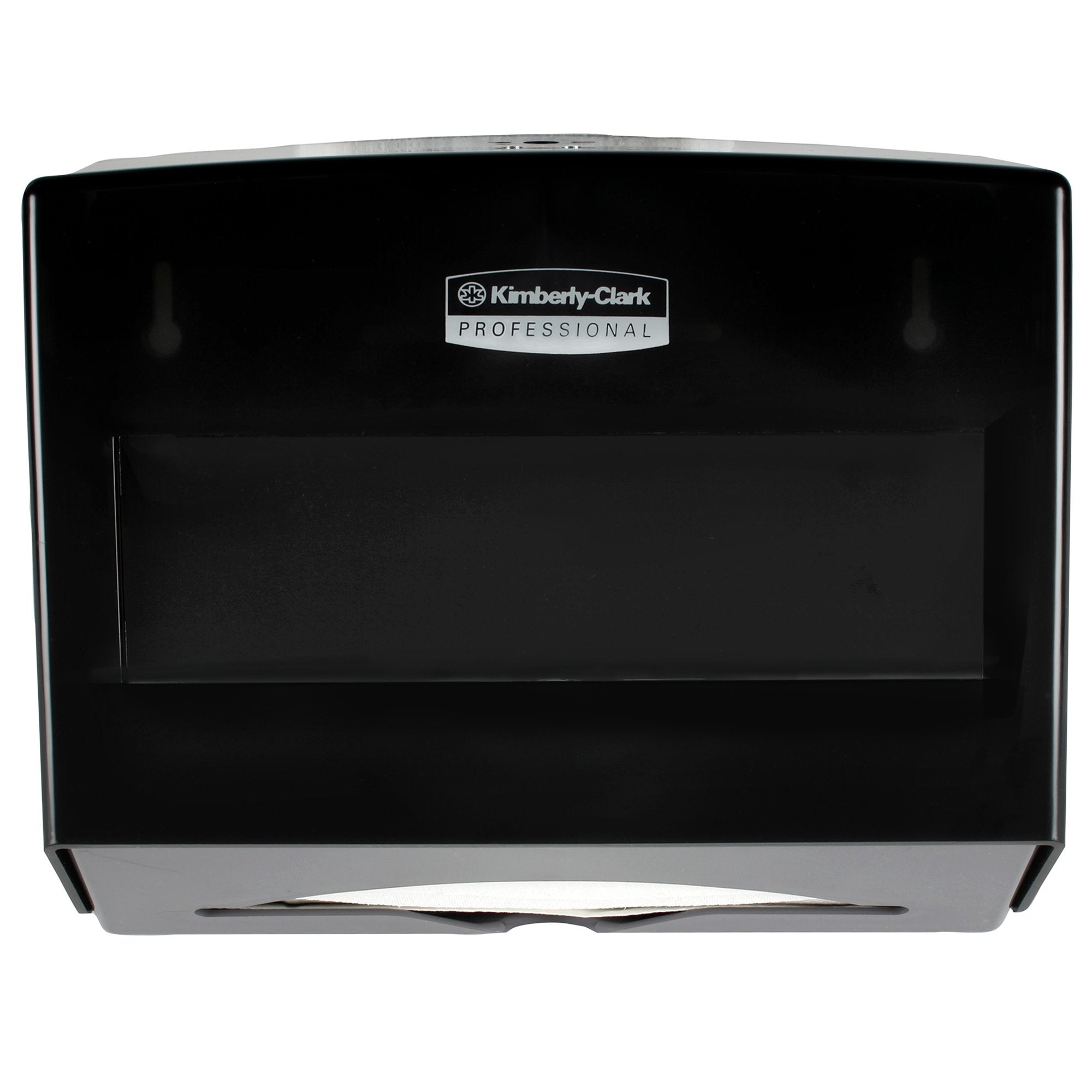 Paper Towel Dispenser K-C PROFESSIONAL SCOTTFOLD Smoke Plastic Manual Pull Wall Mount 09215