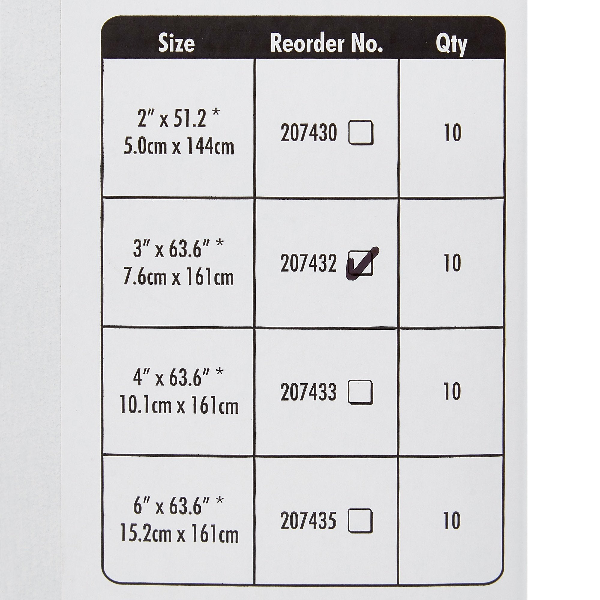 3M™ Ace™ Clip Detached Closure Elastic Bandage, 3 Inch x 5 Yard 207432